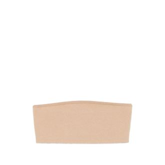 Max Mara Bras, female, Beige, Size: S Mxsfiabe Bandeau Top