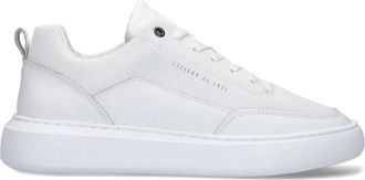 Cycleur de Luxe Witte lage sneakers voor heren - Heren - Sneakers - Wit - 41 EU - Katoen - Schoenen