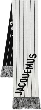Jacquemus Lecharpe Liga scarf - White