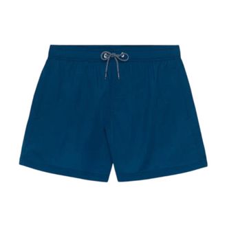 Sundek Beachwear, male, Blue, Size: 3XL Crinkled Short