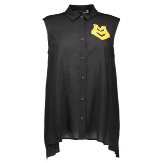 Love Moschino Black Viscose Womens Womens Shirt
