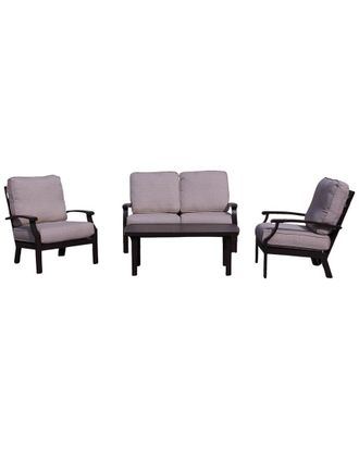 Courtyard Casual Madison 4 Pc Loveseat Seating Group