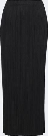 Pleats Please Issey Miyake Basics pleated maxi skirt