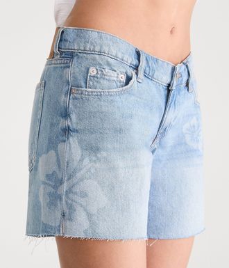A&eacute;ropostale Super Low-Rise Baggy Denim Shorts 6