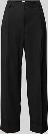 Jake*s Straight Leg Anzughose mit Bundfalten in Black, Gr&ouml;&szlig;e 32