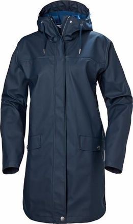 Helly Hansen Moss Rain Coat Mantel f&uuml;r Damen | blau