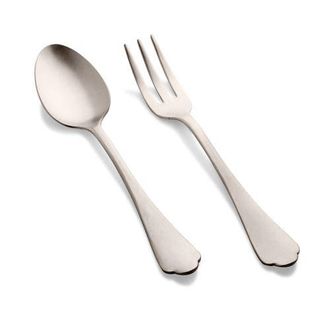 Mepra Dolce Vita Serving Set - 2 Pieces in Pewter Champagne at Nordstrom