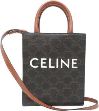 Celine Pre-owned Mini Bags, female, Brown, Size: ONE SIZE Pre-owned Vintage Mini Handbag