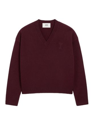 Ami Pull Col V De Coeur