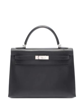 Hermès Kelly 32 leather tote bag - Zwart