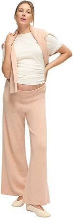 Ingrid & Isabel Maternity Sweater Pant in Champagne at Nordstrom, Size X-Small