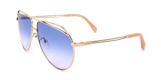 Zadig&Voltaire SZV222 0594 Womens Sunglasses Gold Size 63