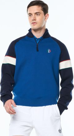 Sergio Tacchini Tricolore Quater-Zip Sweater