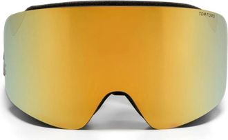 Tom Ford Fitness, unisex, Zwart, ONE Size, Ft 1124 05C Ski Goggles