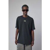 44 Label Group Tee Jersey Faded Black + 44 Stamp Dirty White