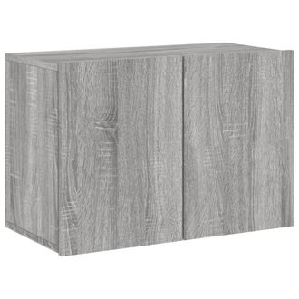 vidaXL Vidaxl - Mueble Para Tv De Pared Gris Sonoma 60x30x41 Cm