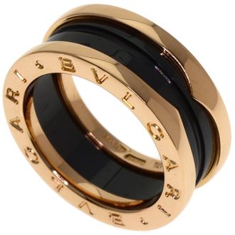 Bulgari Pink Gold (18K) Band Ring (Pre-Owned)