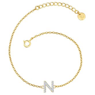 Glanzst&uuml;cke M&uuml;nchen Womens Female Sterling Silver Bracelet - Gold - One Size