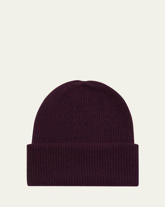 Lisa Yang Stockholm Ribbed Cashmere Beanie