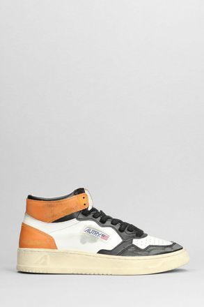 Autry Sneakers Sup Vintage in pelle bianca