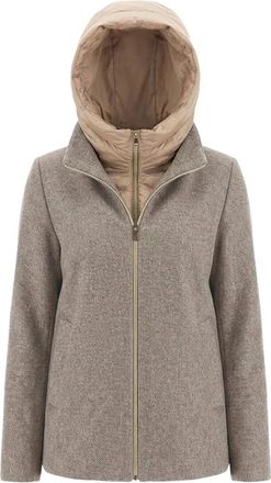 Emme Di Marella Gioia Jacket - Dames - Winterjassen - Beige - M - Polyester - Jassen