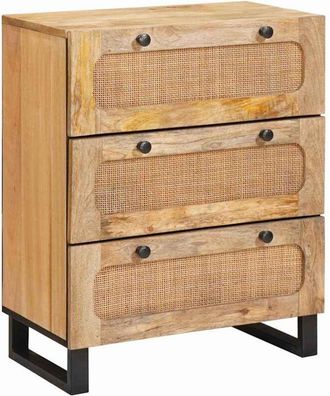 vidaXL Aparador Marr&oacute;n 60 X 33 X 75 Cm Madera De Mango Maciza Vidaxl