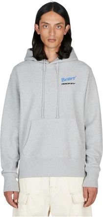 Better Gift Shop Lion Hooded Sweatshirt - Heren - Hoodies - Grijs - M - Katoen - Hoodies & sweatvesten