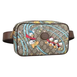 Gucci Pre-owned Belt Bags, female, Beige, Size: ONE SIZE Pre-owned Vintage GG Canvas Waist Bag
