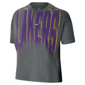 Nike Womens Los Angeles Lakers NBA T-Shirt in Grey | IW3422-068