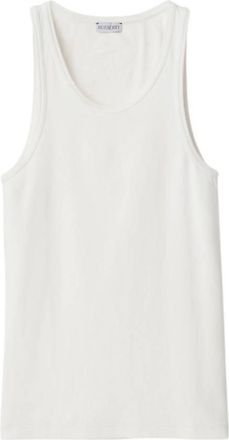 Burberry Stretch Cotton Rib-Knit Tank Top, Size X-Small