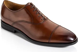 To Boot New York Dale Cap Toe Oxford in Cognac at Nordstrom, Size 10.5