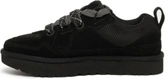 UGG Ugg, Schoenen, Dames, Zwart, 39 EU, Polyester, Lo Lowmel Sneaker