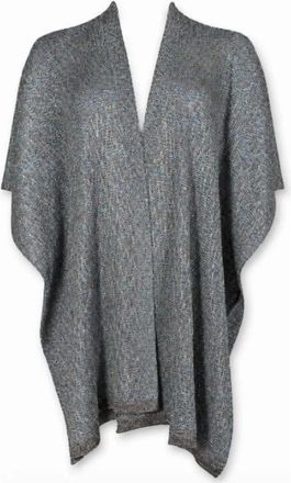 D.exterior D.exterior Jassen - Dames - Ponchos - Grijs - M - Jassen
