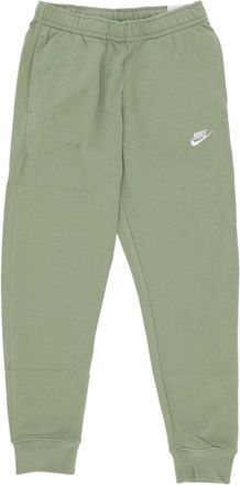 Nike Groene Club Jogger Trainingsbroek - Heren - Trainingsbroeken - Groen - XL - Katoen - Fitness
