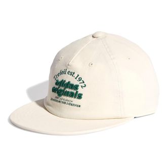 adidas Low Curve Cap Beige Green IS0335