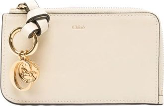 Chlo&eacute; Grote Alfabet Portemonnee - Dames - Portefeuilles - Beige - ONE Size - Accessoires