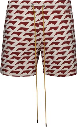 Rhude Dolce Vita swim shorts - men - Polyester - S - Neutrals