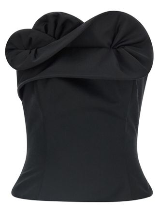 Magda Butrym Black 01 Corset Top
