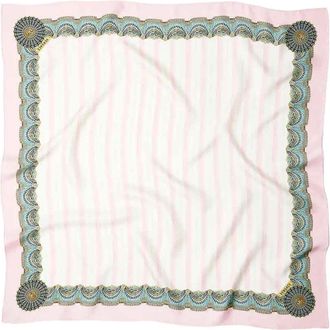Versace Foulard 90X90 Silk Twill Bio Print The Encore