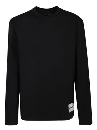 Jil Sander Black Cotton T-shirt Set