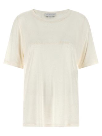 Stella McCartney Womens Beads Embroidery T-Shirt