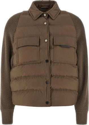 Brunello Cucinelli Piumino corto Brunello Cucinelli in nylon