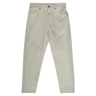 Jil Sander Denim Jeans in White Cotton