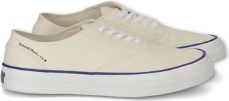 Fortela Redondo Canvas Sneakers by Mr. Fliks in White Line Blu at Nordstrom, Size 10.5