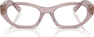 Miu Miu 0mu 03wv Translucent Acetate Eyeglasses