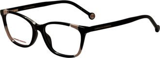 Carolina Herrera Womens Black Nude 54mm Opticals