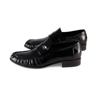 Jeffrey Campbell Womens Societies Slip On In Black Patent