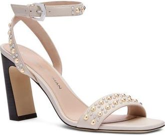 Stuart Weitzman Perry Sandal 85 in Linen at Nordstrom, Size 8.5
