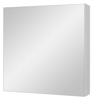 OEM Mueble De Ba&ntilde;o Astor Ida, Suspendido, Blanco, Con Estante, 60 Cm, Blanco Brillante, Con Espejo