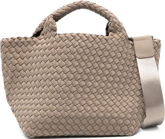 Naghedi St Barths kleine geweven shopper - Beige